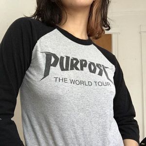 Purpose The World Tour Raglan Tee